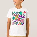 Search for geometric kids tshirts Retro