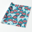 Search for shark wrap wrapping paper Fun