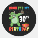 Search for funny 30th birthday stickers Skull