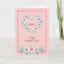 Search for for cousin valentines day cards Heart
