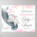 Search for elephant baby shower welcome signs Little peanut