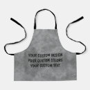 Search for wedding kids aprons Blank