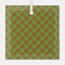 Search for snow boarding christmas tree decorations Chequered pattern