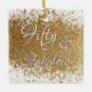 Search for 50th birthday christmas tree decorations Fifty and fabulous