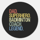Search for badminton design stickers Sporty