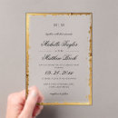 Search for faux gold foil wedding invitations Calligraphy