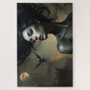 Search for gothic fantasy puzzles Woman portrait