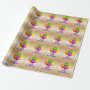 Search for happy retirement wrapping paper Colourful