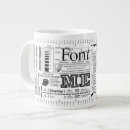 Search for font typography mugs Fonts