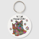 Search for rescue animals key rings Adopt don't shop