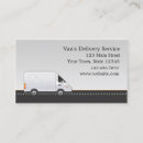 Search for delivery van business cards Vehicle