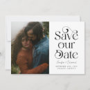 Search for stylish save the dates Save our date