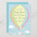 Search for blue hot air balloon invitations Baby