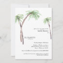 Search for tree bridal shower invitations Tropical