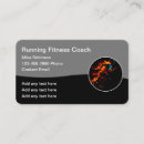 Search for runner business cards Fitness