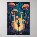 Search for magic mushrooms art Psychedelic