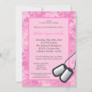 Search for pink camo birthday invitations Girl