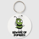 Search for zombie humour key rings Funny