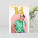 Search for 14th birthday invitations Girly