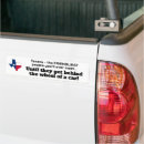 Search for texas bumper stickers Car
