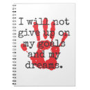 Search for inspirational notebooks Goals