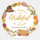 Search for happy turkey day stickers Pumpkin