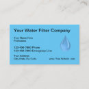 Search for water filter business cards Plumber