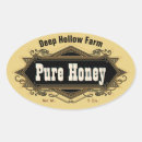 Search for pure honey stickers Gold