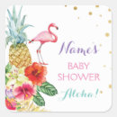 Search for aloha labels Baby shower