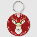 Search for reindeer key rings Illustration