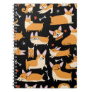 Search for dog notebooks Illustration