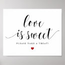Search for love is sweet take a treat Dessert bar