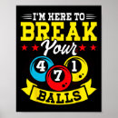 Search for im yours posters Billiards player