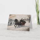 Search for victorian christmas cards Sleigh