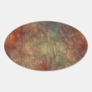 Search for colours oval stickers Abstract