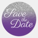 Search for ombre purple wedding stickers Gradient