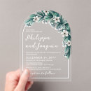 Search for teal and white wedding invitations Floral