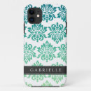 Search for aqua damask iphone cases Cute