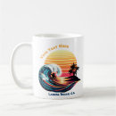 Search for ride the wave mugs Sunset