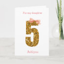 Search for granddaughter 5th birthday cards For kids