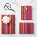 Search for bright colors wrapping paper Stripes