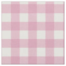 Search for pink and white gingham fabric For her