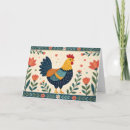Search for happy chicken postcards Flowers