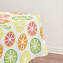 Search for lemon lime tablecloths Green