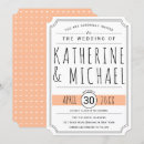 Search for vintage ticket wedding invitations Typography