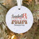 Search for baseball mom christmas tree decorations For her
