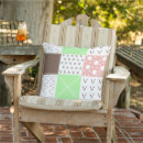 Search for green and burgundy cushions Stripes