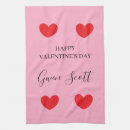 Search for pink heart tea towels Red