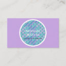 Search for tail business cards Mermaid
