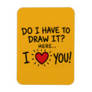 Search for romantic love quote magnets I love you